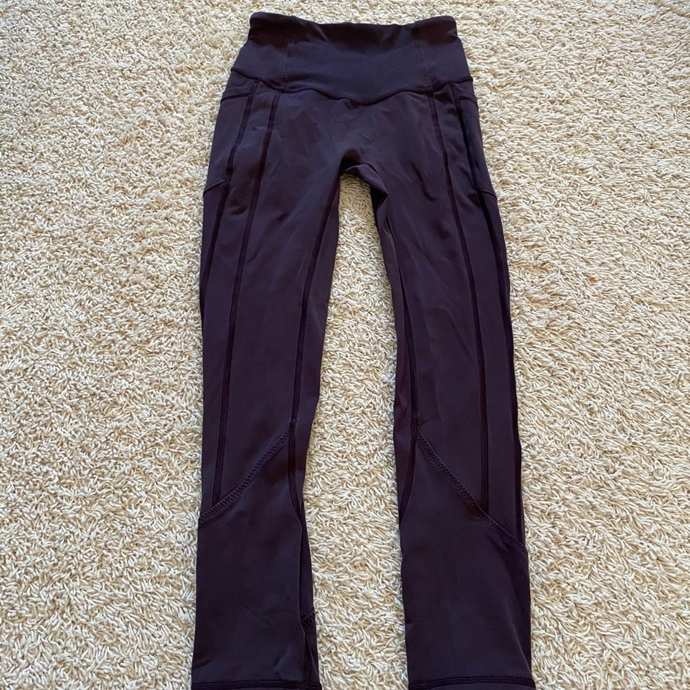 Lululemon Blackcherry All the Right Places Legging
